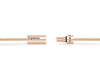 octagon cable bracelet 10g